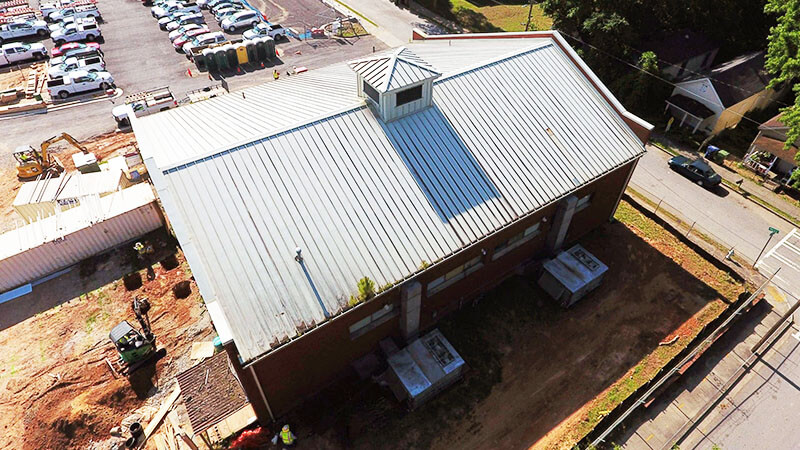 Parsons-Roofing-Company-Portfolio-Roof-Restoration-Gideons-Elementary-Before