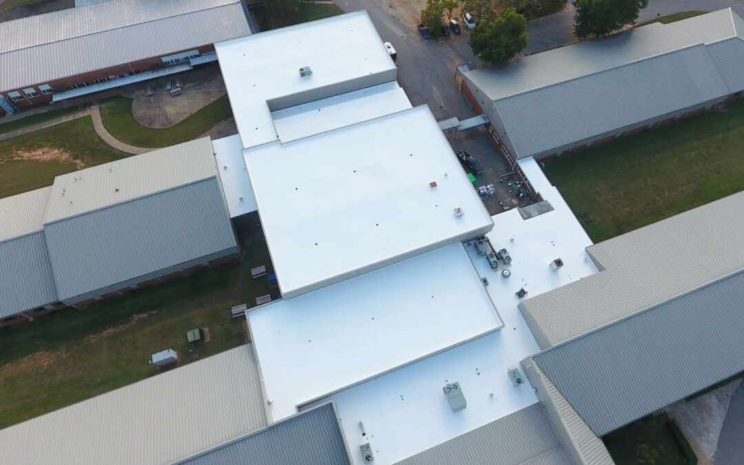 Parsons-Roofing-Company-Portfolio-Roof-Restoration-Oglethorpe-County-High-School-Top
