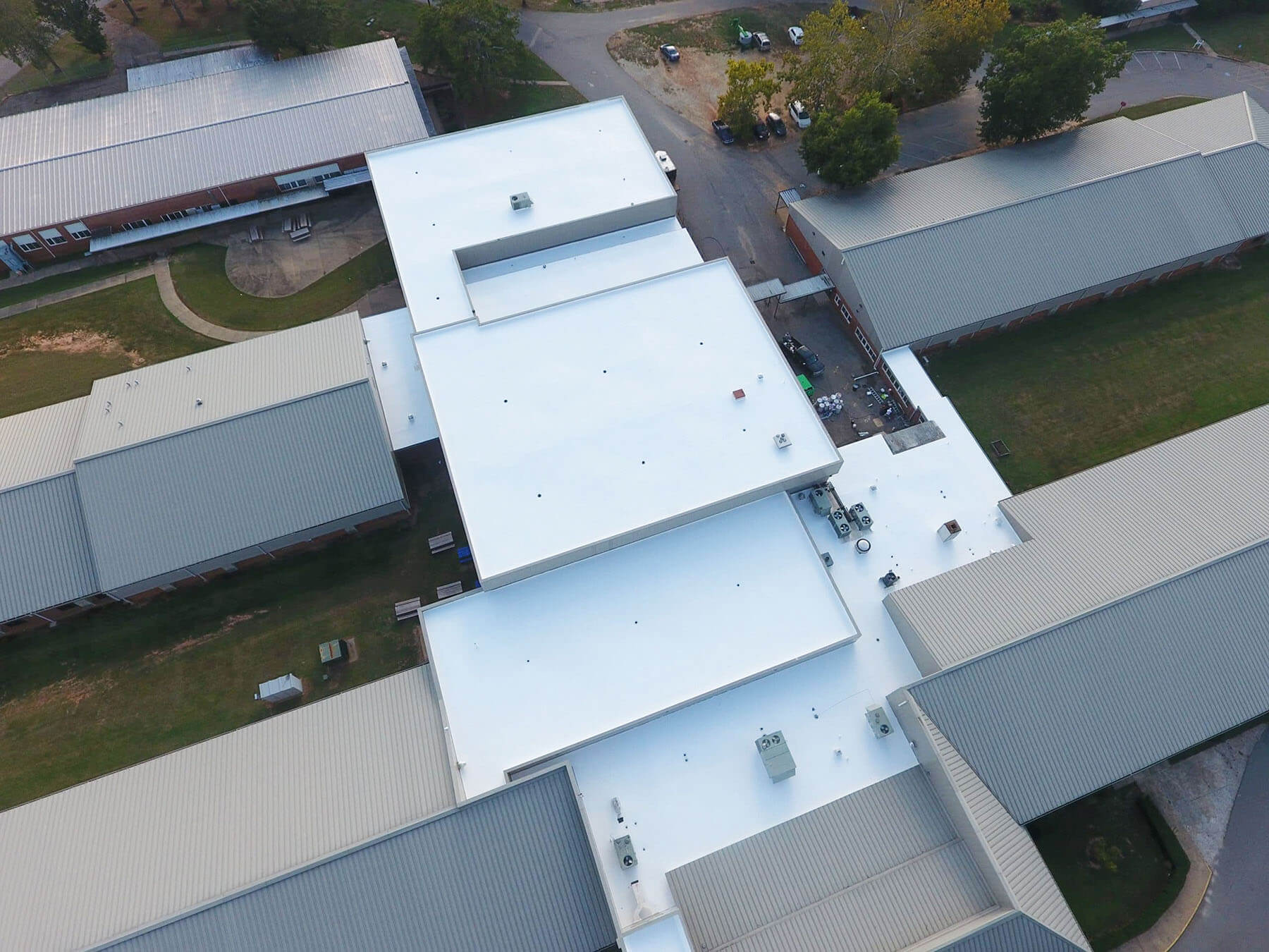 Parsons-Roofing-Company-Portfolio-Roof-Restoration-Oglethorpe-County-High-School-Top