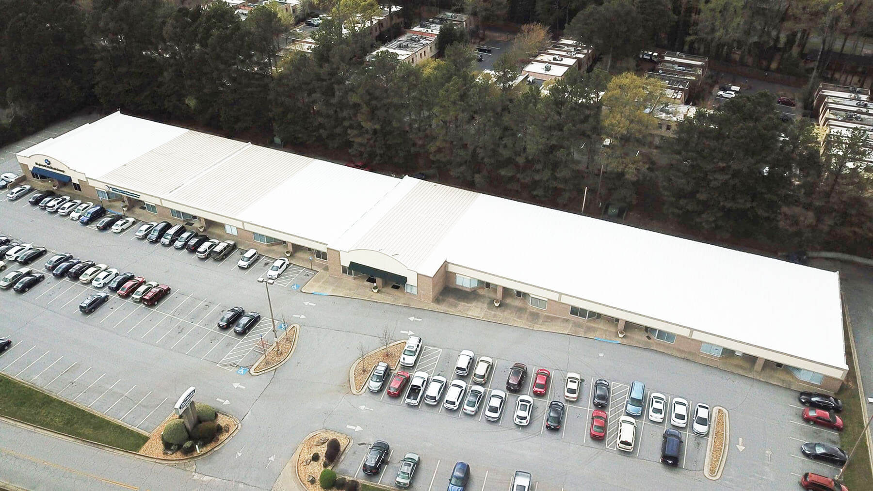Parsons-Roofing-Company-Portfolio-Roof-Restoration-Southlake-Plaza-Top