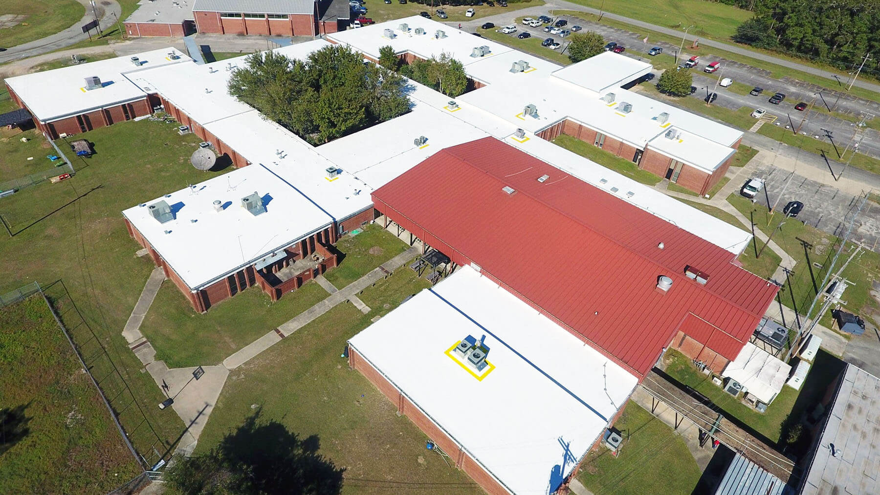 Parsons-Roofing-Company-Portfolio-Roof-Restoration-brooks-county-board-of-education-Top