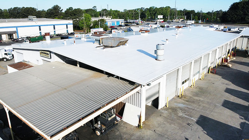 Parsons Roofing Company Portfolio Roof Re Cover Cox Automotive Mobility After 03