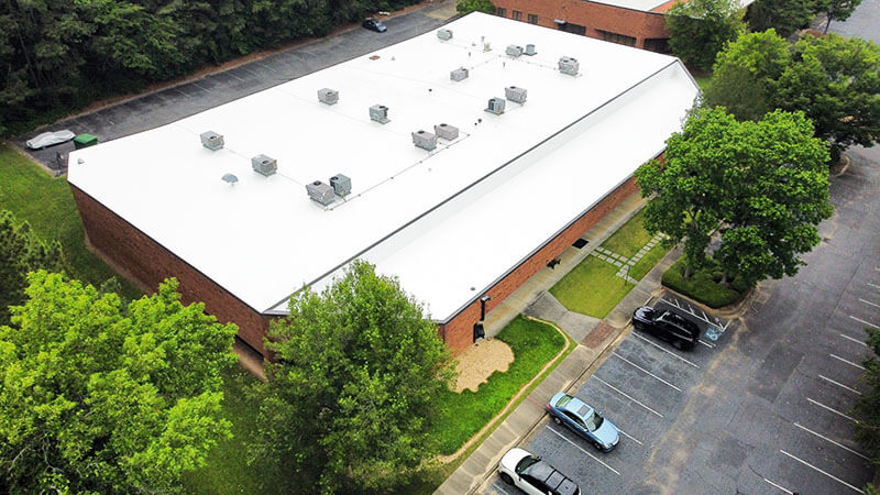 Parsons Roofing Company Portfolio Roof Re Cover ETA HQ After 02