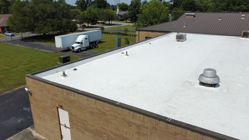 Parsons Roofing Company Portfolio Roof Re Cover ABM Cope Career After 04