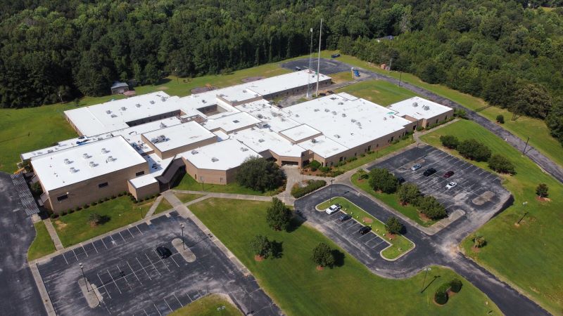Parsons Roofing Company Portfolio Roof Re Cover ABM Elloree Elementary After 03