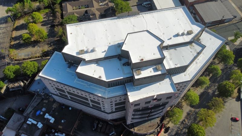 Parsons Roofing Commercial Roofing The Advantages of Flat Vs. Sloped Roofing for Commercial Buildings01